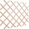 Hardware Resources 48"Hx36" W Alder Wine Bottle Lattice WR48-2ALD - alternate 1